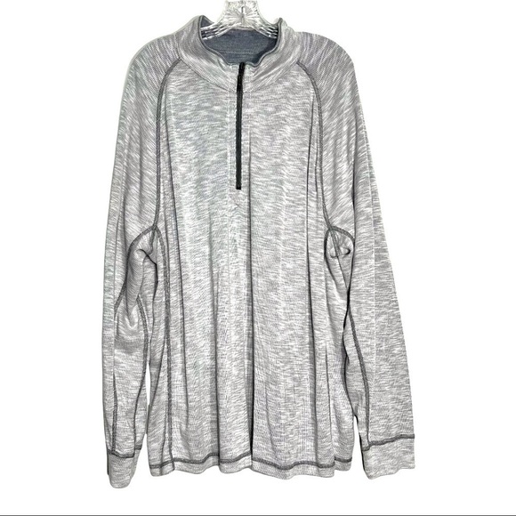 Tommy Bahamas Reversible Half Zip Pullover XL - Picture 1 of 10